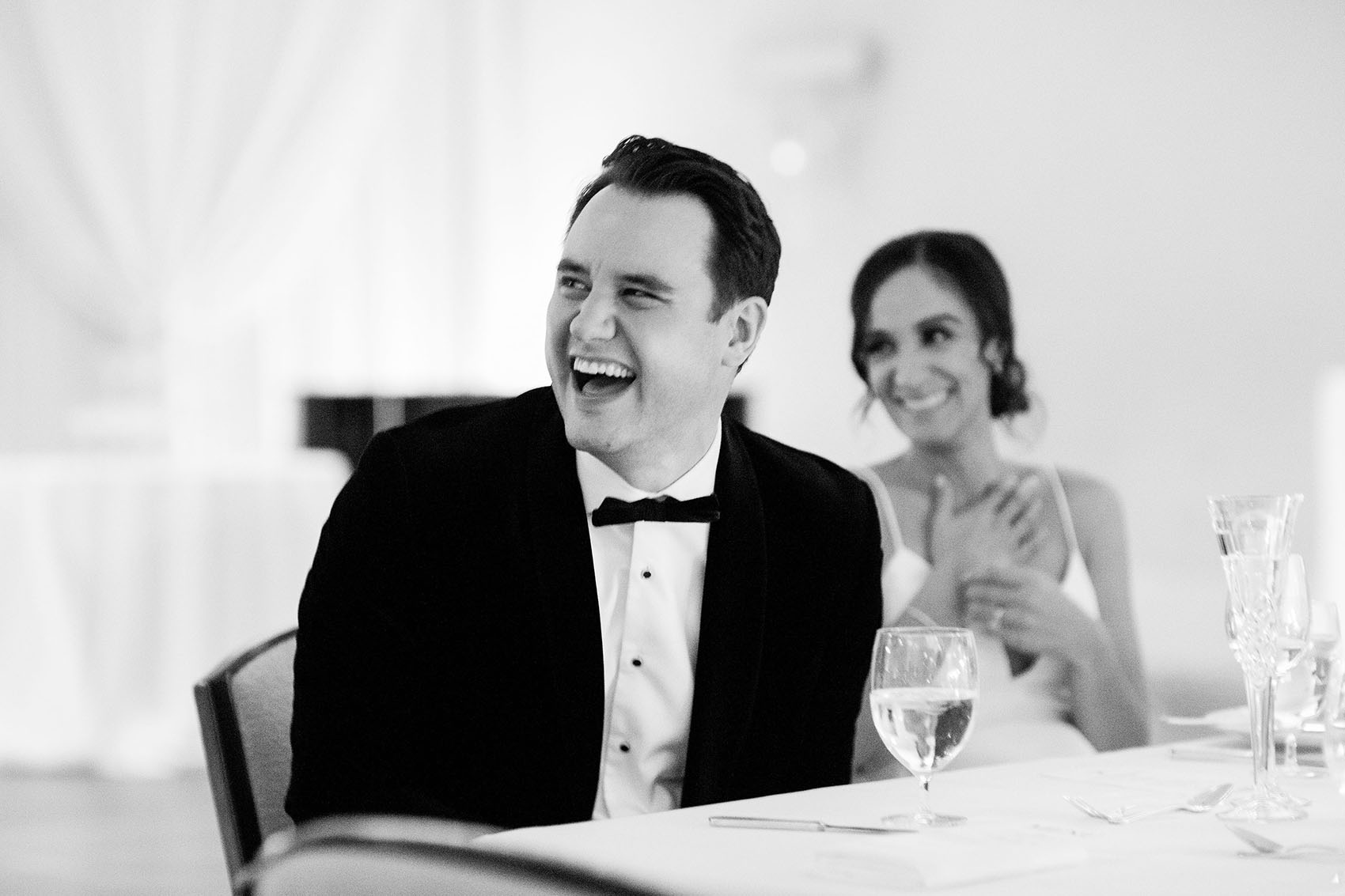 ritz carlton chicago wedding toasts bride groom reactions