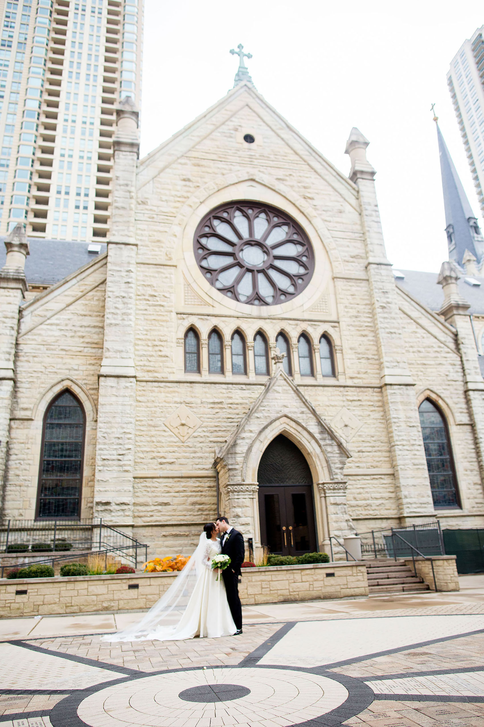 holy name cathedral wedding in chicago