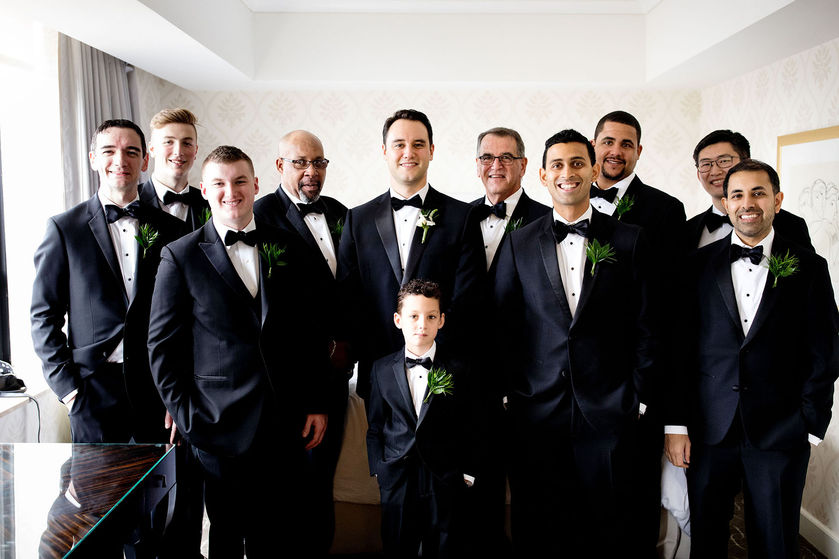 black tie wedding at the ritz Carlton chicago