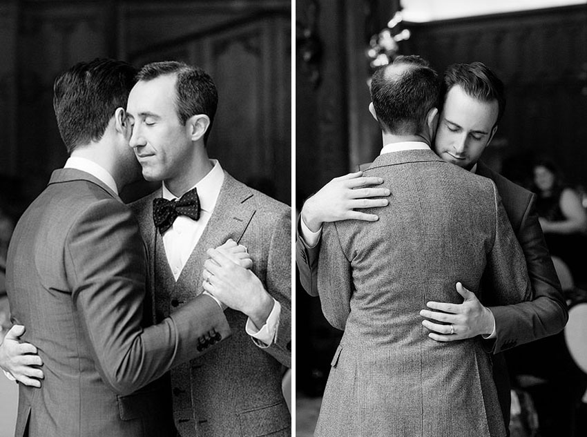 two grooms first dance