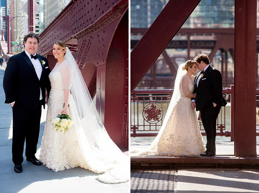 lasalle bridge wedding photos