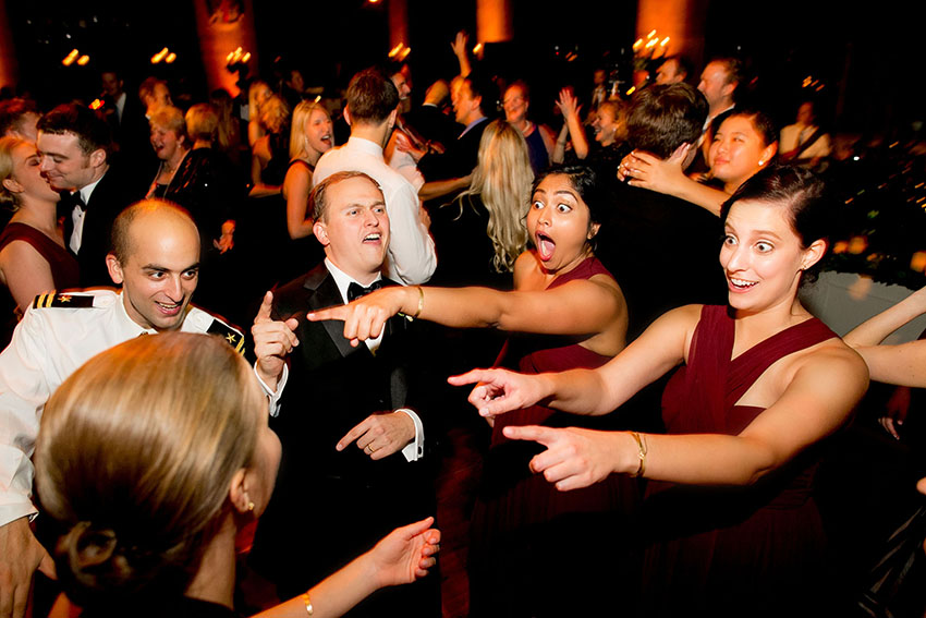 university club chicago wedding photos reception dancing